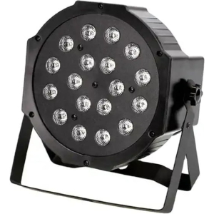 Φωτορυθμικό 18 LED -  Mini flat par light stage