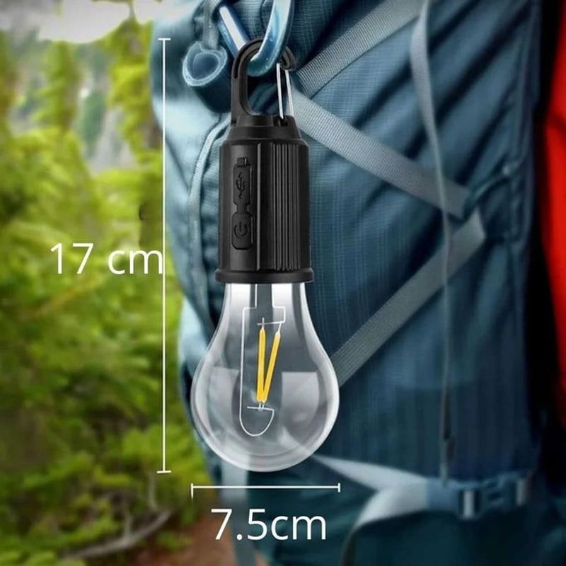 Επαναφορτιζόμενη Λάμπα Για Camping Led MH-8801 - Camping Lamp - Image 3