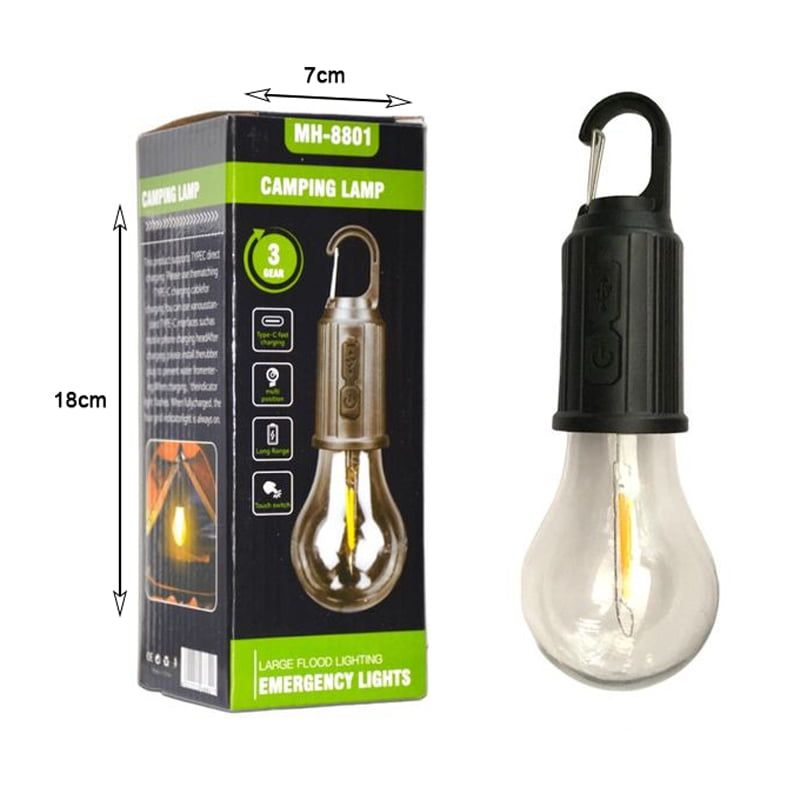 Επαναφορτιζόμενη Λάμπα Για Camping Led MH-8801 - Camping Lamp - Image 5