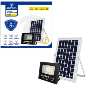 Jortan Ηλιακός Προβολέας Με Τηλεχειριστήριο LED 50W IP66- Solar Flood Lamp