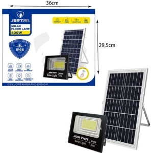 Alternative view of Jortan Ηλιακός Προβολέας Με Τηλεχειριστήριο LED 400W IP66- Solar Flood Lamp