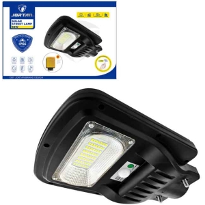 Jortan Led Αδιάβροχο Ηλιακό Φωτιστικό Δρόμου 50W με Ανιχνευτή Κίνησης Και Τηλεχειριστήριο IP66 - Solar Street Lamp