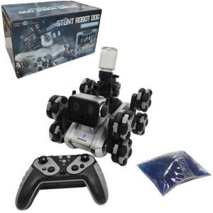 Ρομποτικός Σκύλος Stunt Robot με Τηλεχειριστήριο & Πυροδότηση Νερομπαλών - Stunt Robot Dog