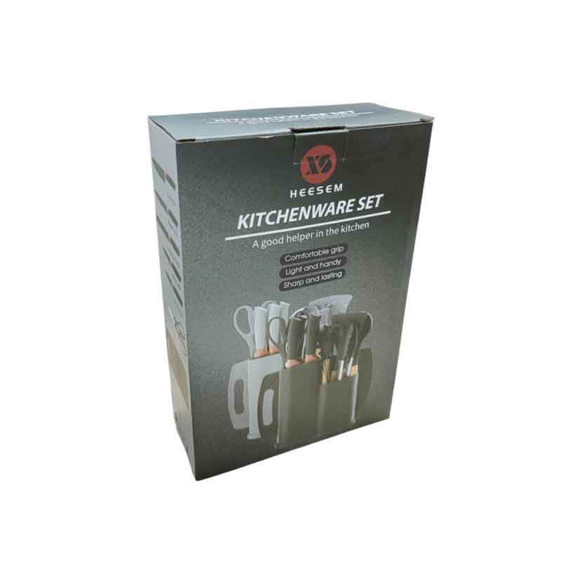 Πλήρες Σετ Κουζινικών 19 τεμαχίων με Θήκη - Complete 19-Piece Kitchen Set with Case - Image 5