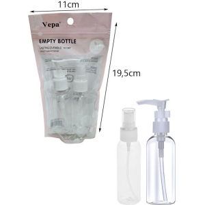 Alternative view of Vepa Μπουκαλάκια ταξιδιού 2τμχ - Empty Bottle