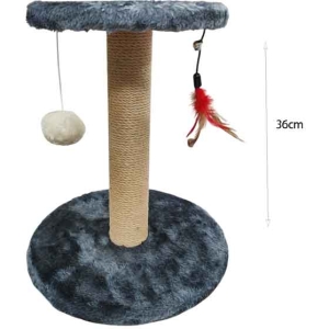Alternative view of Ξύστρα Γάτας με Κρεμαστά Παιχνίδια 36cm - Cat Scratching Post with Hanging Toys
