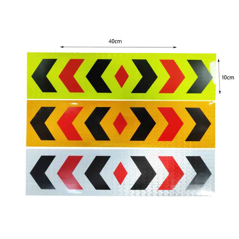 Αυτοκόλλητο Ανακλαστικό 2τεμ - Reflective Sticker - Image 2