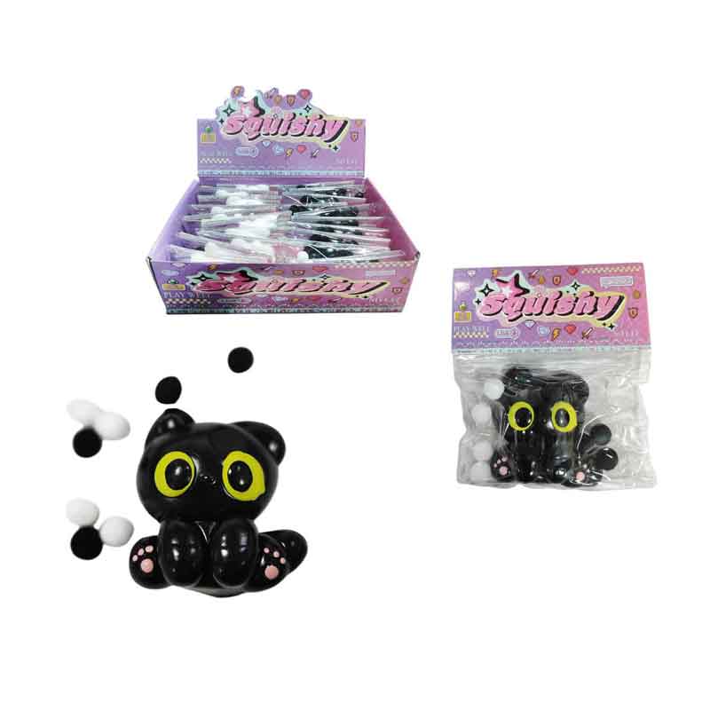 Αντιστρες Παιχνίδι Γατούλα με Μπαλίτσες Squishy – - Antistress Toy Dog Soft Squishy