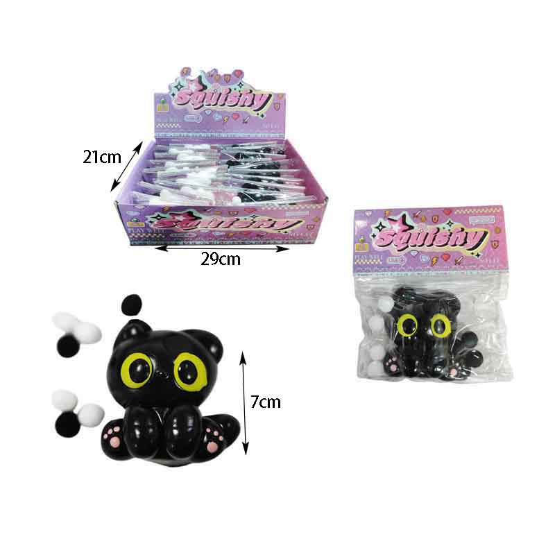 Αντιστρες Παιχνίδι Γατούλα με Μπαλίτσες Squishy – - Antistress Toy Dog Soft Squishy - Image 2