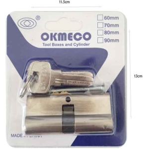 Alternative view of Okmeco Κύλινδρος Κλειδαριάς 60mm - Lock Cylinder 60mm