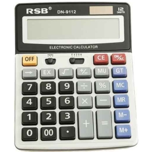 Alternative view of RSB Ηλεκτρονικό Αριθμομηχανή 12 Ψηφίων DN-9112 - Electronic Calcurator