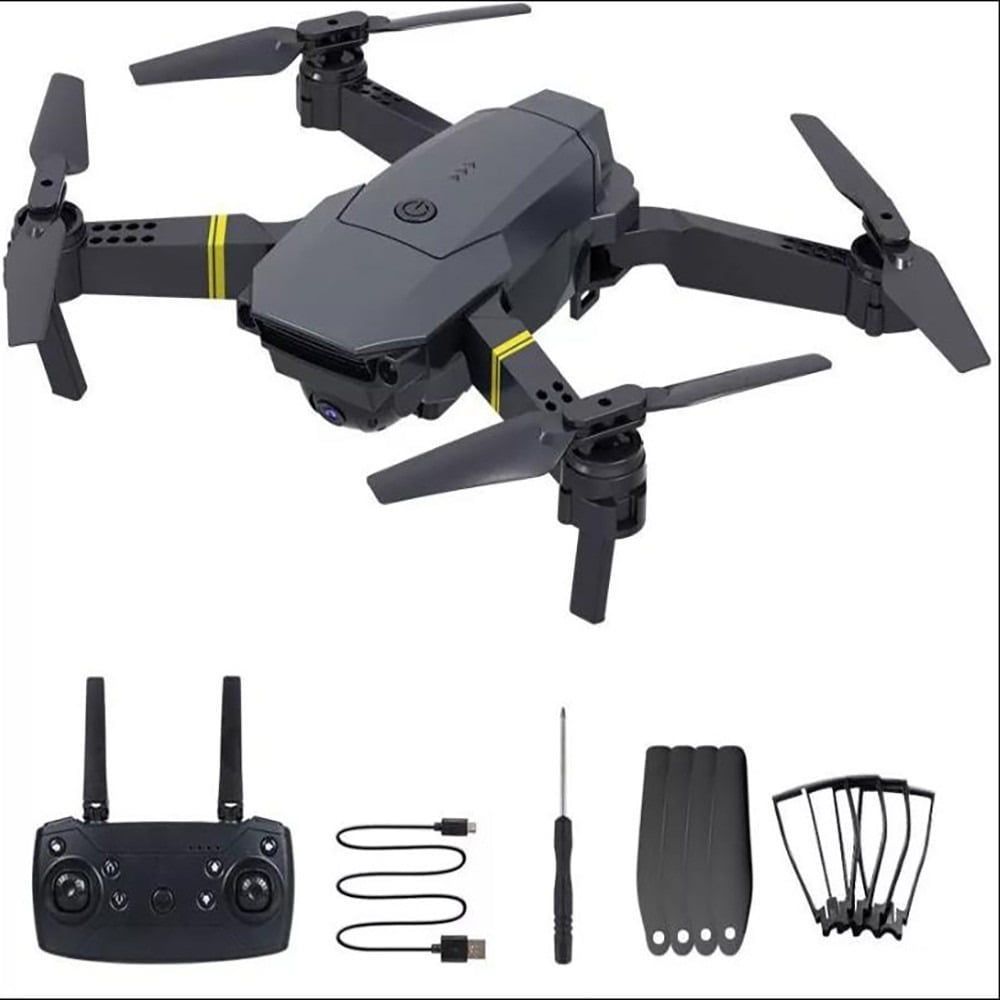 Μικρό Αναδιπλόμενο Και Επαναφορτιζόμενο Drone με Τηλεχειριστήριο Μαύρο 998Pro - Micro Foldable Drone Set - Image 2