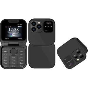 Μίνι Κινητό Tηλέφωνο Πτυσσόμενο i16 Pro - Flip Foldable Mobile Phone