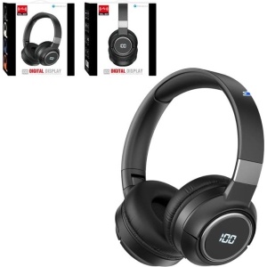 Ασύρματα Ακουστικά MSL-909 - Digital Display Over-ear Foldable Stereo Headphones