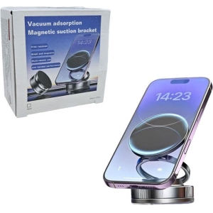 Μαγνητική Βάση Κινητού με Κενό Αέρος - Vacuum Adsorption Magnetic Suction Bracket