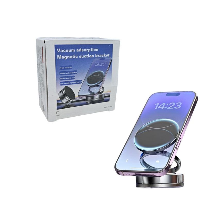 Μαγνητική Βάση Κινητού με Κενό Αέρος - Vacuum Adsorption Magnetic Suction Bracket