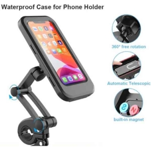 Alternative view of Αδιάβροχη Βάση Κινητού για Τιμόνι Ποδηλάτου και Μοτοσυκλέτας CY-N5 - Waterproof Phone Holder for Bike and Motorcycle