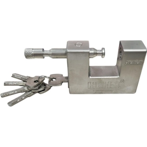 Alternative view of HEHE Λουκέτο με 5 Κλειδιά 94mm - Heavy Duty Rectangular Lock