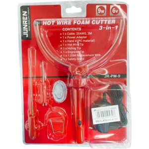 Junren Κόφτης Φελιζόλ με Καυτό Σύρμα 3 σε 1 - Hot Wire Foam Cutter