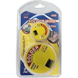 Σετ Καλώδιο Κολλήσεως με Flux 2 Τεμάχια 40/60 diam mm DT-4060 - Solder Wire + Rosin Flux