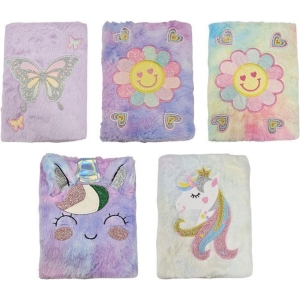 Τετράδιο Α5 με Χνουδωτό Εξώφυλλο - Notebook with Fluffy Cover