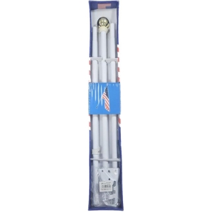 Κοντάρι Σημαίας Ύψους 180cm - White Flag Pole Kit