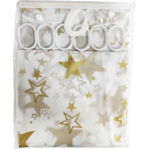 Alternative view of Κουρτίνα Μπάνιου 180x180cm – Shower Curtain