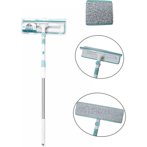 Σφουγγαρίστρα Καθαρισμού Παραθύρων με Περιστρεφόμενη Κεφαλή – Rotating Window Cleaning Mop