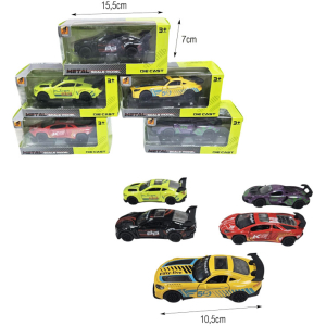 Alternative view of Μεταλλικό Αυτοκινητάκι Αγωνιστικού Τύπου - Metal Die Cast Racing Car