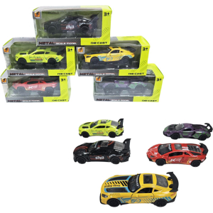 Μεταλλικό Αυτοκινητάκι Αγωνιστικού Τύπου - Metal Die Cast Racing Car