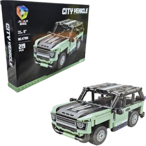Κατασκευαστικό Σετ Αυτοκινήτου 219 Τεμαχίων - City Vehicle Building Blocks Set