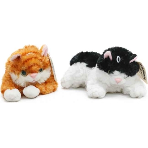 Λούτρινη Γάτα Ξαπλωτή – Plush Cat Toy