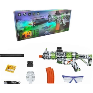 Πιστόλι όπλο νερού με μπαλάκια νερού M416 T16D – Electric Gel Ball Gun