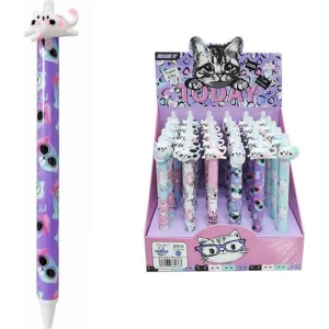 Στυλό Γάτα με Γόμα Σετ 36 Τεμαχίων – Cute Cat Erasable Pens Set of 36