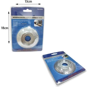Alternative view of Ράσπα ξύλου δίσκος για γωνιακό τροχό - Woodworking angle grinder disc