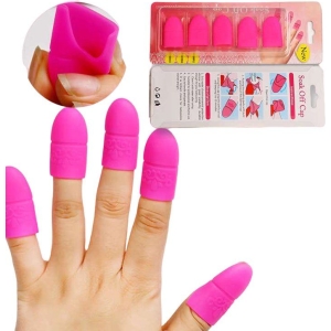 Κλιπς Σιλικόνης Για Αφαίρεση Ημιμόνιμου 5τμχ - Soak Off Nail Cap