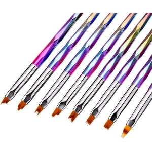 Alternative view of Σετ πινέλα νυχιών Nail Art 8τμχ - 8Pcs Nail Art Brush