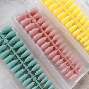 Alternative view of Κασετίνα τεχνητά νύχια 5x30τμχ – Nail tips 5x30pcs