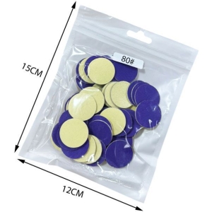 Alternative view of Σετ ανταλλακτικά αυτοκόλλητα για δίσκο πεντικιούρ - Replacable sanding paper