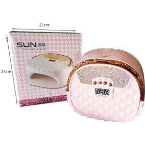 Alternative view of SUN G18 Ροζ Επαγγελματική Λάμπα Νυχιών Φουρνάκι UV/LED με Strass & Οθόνη LCD - Professional Nail Lamp