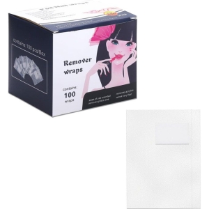 Αλουμινόχαρτα Αφαίρεσης Ημιμόνιμου και Gel 100 Τεμαχίων - Nail Polish Remover Foil Wraps