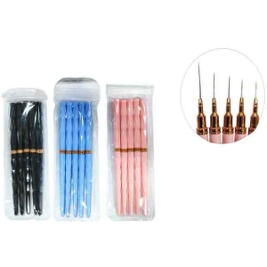 Σετ Πινέλα Nail Art με Λεπτή Μύτη 5 Τεμάχια – Nail Art Brush Set 5pcs