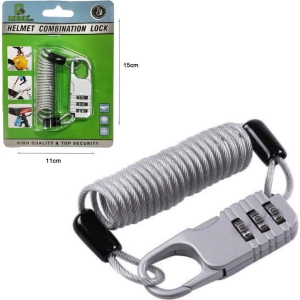 Alternative view of Kihuu Lock Λουκέτο με Συνδυασμό - Helmet Combination Lock