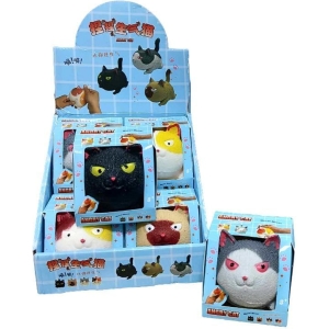 Παιχνίδι αντιστρές γάτα - Αnti-stress squishy angry cat