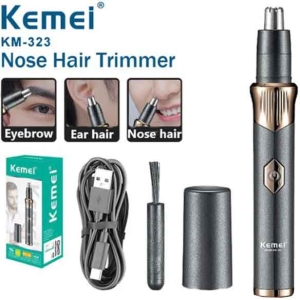 Kemei Κουρευτική Μηχανή Μύτης - Ξυριστική Μηχανή Προσώπου Επαναφορτιζόμενη KM-323 - Professionak Nose Trimmer
