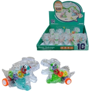 Παιχνίδι Δεινόσαυροι με Μπαταρίες - Dinosaurs Gear & Light