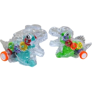 Alternative view of Παιχνίδι Δεινόσαυροι με Μπαταρίες - Dinosaurs Gear & Light