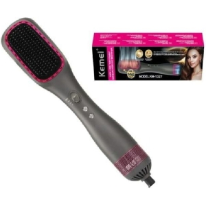 Kemei KM-1327 Ηλεκτρική Βούρτσα για Ίσιωμα 450W - Electric Straightening Brush