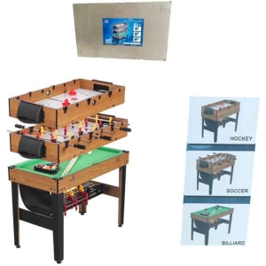 Επιδαπέδιο Τραπέζι Πολλαπλών Παιχνιδιών 3 σε 1 - Multi Game Table