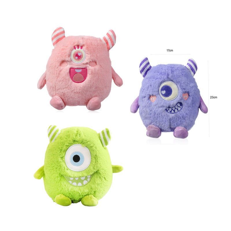Λούτρινο τερατάκι 23cm - Stuffed monster - Image 5